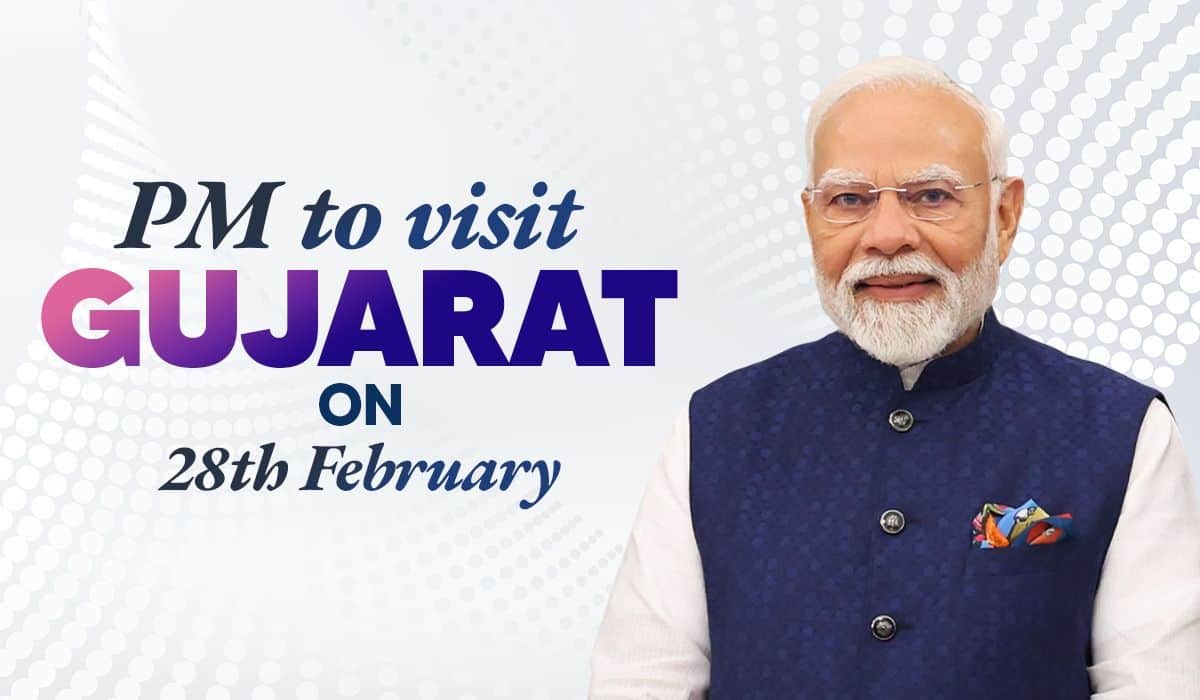 PM to visit Gujarat on 28th February