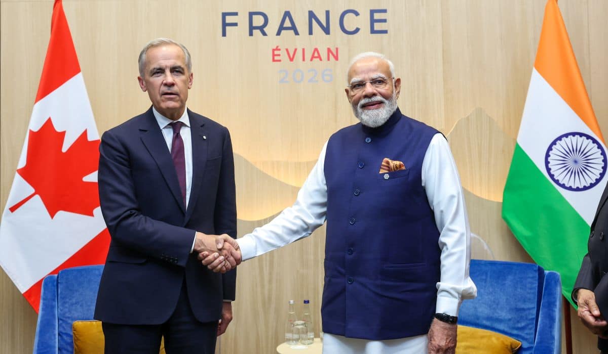 Prime Minister meets Prime Minister Mark Carney of Canada on the sidelines of the G7 Summit