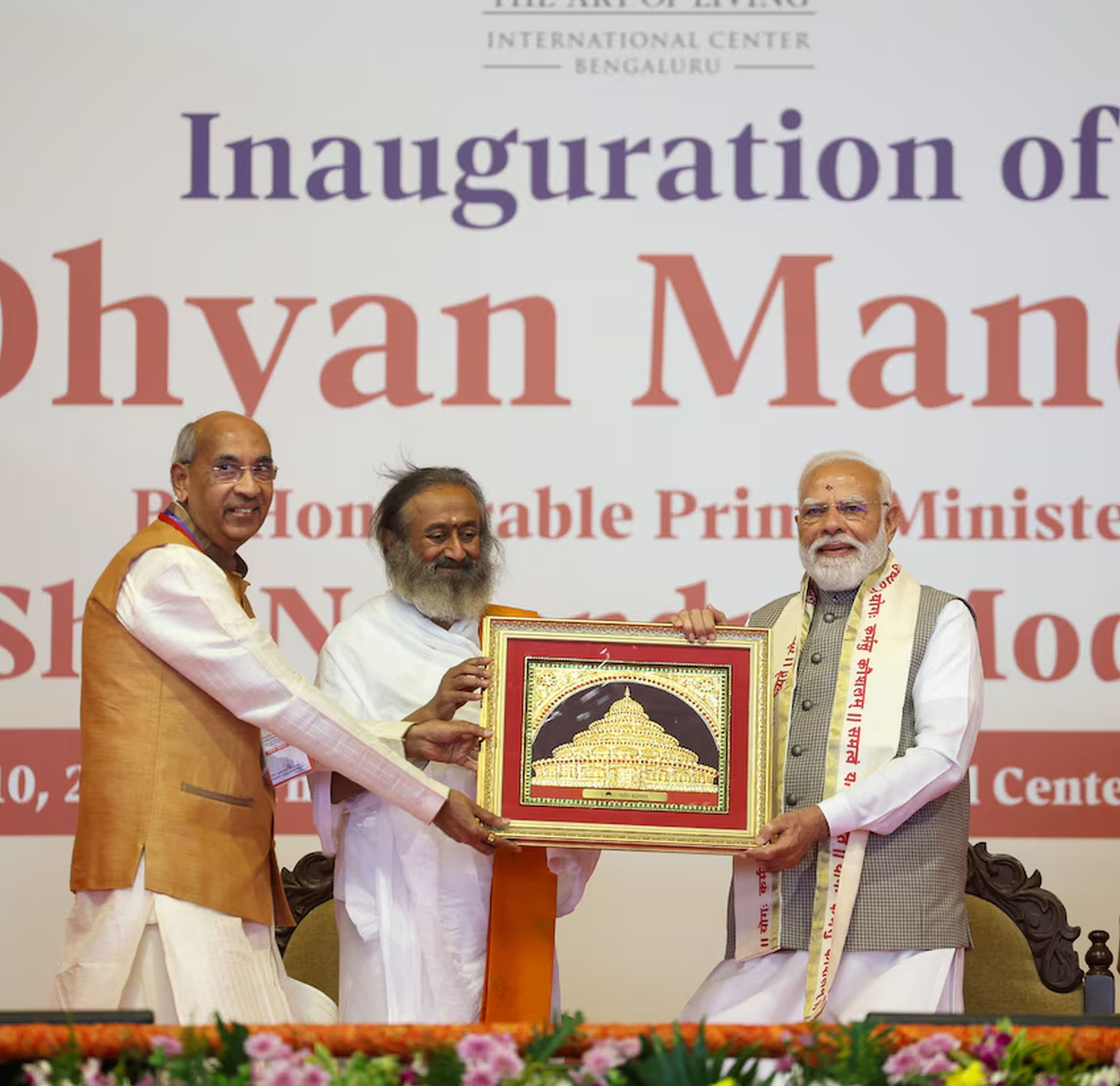 PM Modi inaugurates Dhyan Mandir, launches various initiatives in Bengaluru