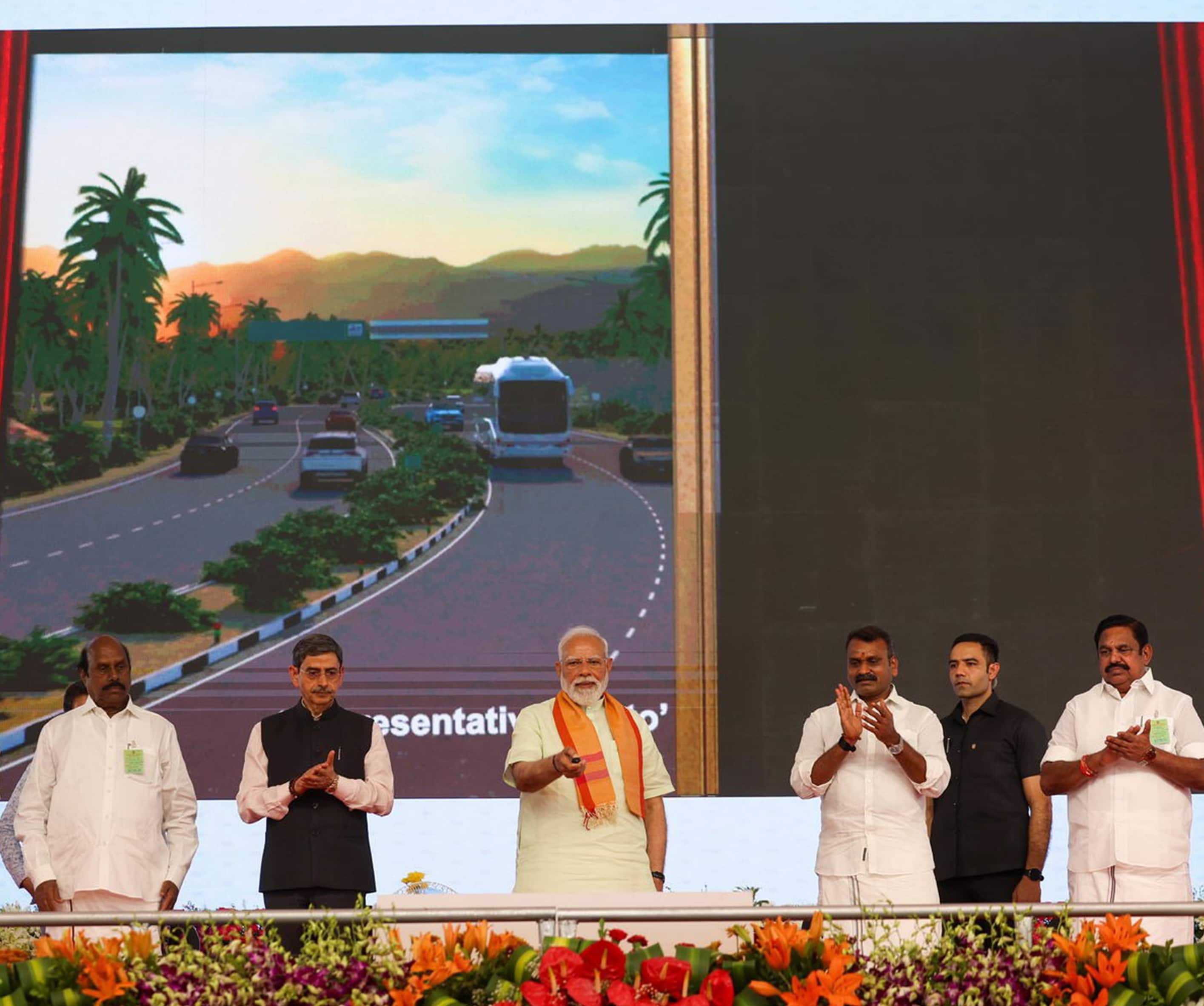 PM Modi launches multiple development projects worth over Rs. 4,400 crore in Madurai, Tamil Nadu