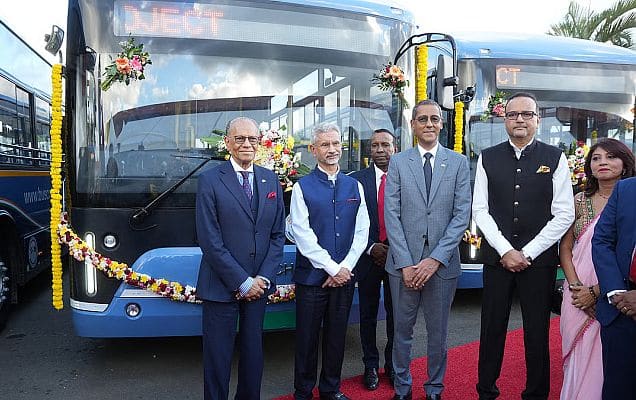 Switch Mobility completes delivery of 100 electric buses to Mauritius in India’s largest e-bus export 