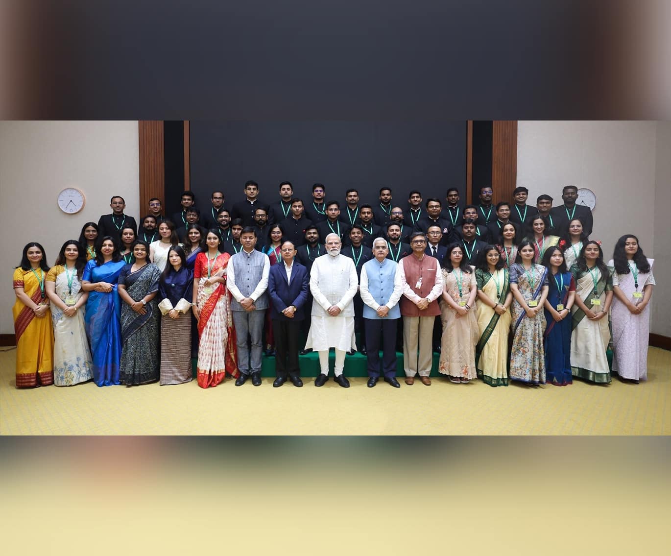 IFS Officer Trainees of 2025 Batch call on PM Modi