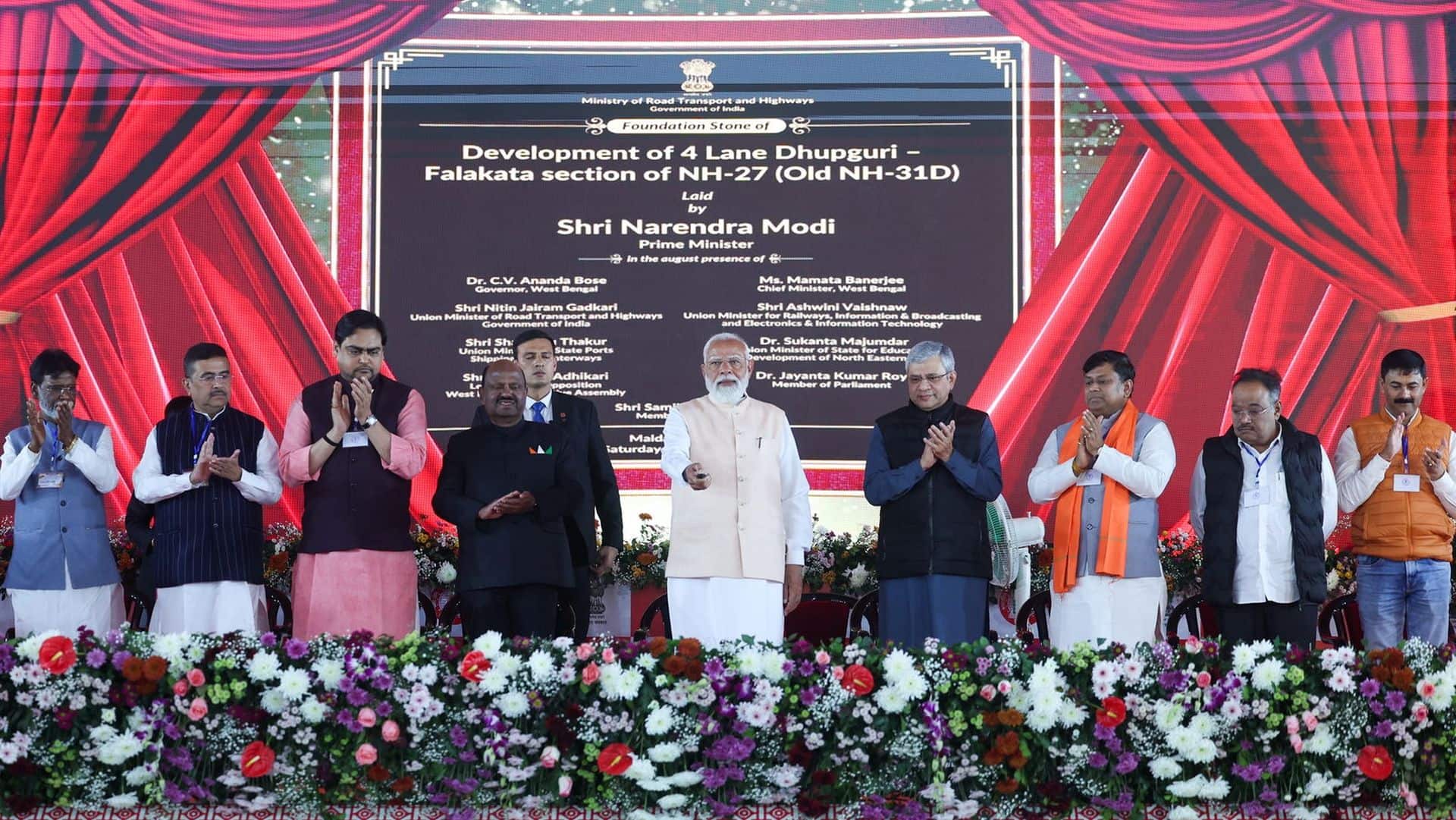 PM Modi launches multiple development projects worth around ₹3,250 crore at Malda, West Bengal