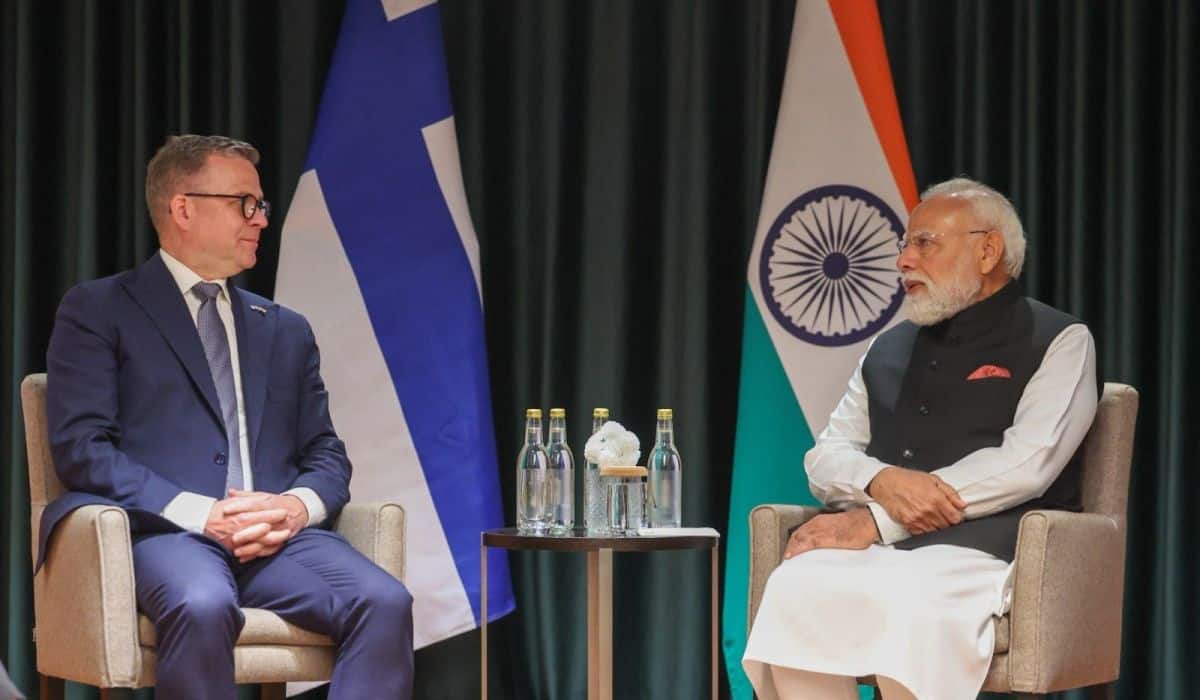 Prime Minister’s meeting with Prime Minister of Finland on the margins of the 3rd India-Nordic Summit