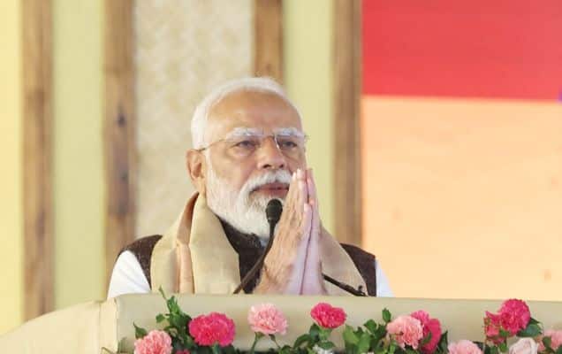 25 crore out of poverty, neo-middle class rising, says PM Modi in Assam