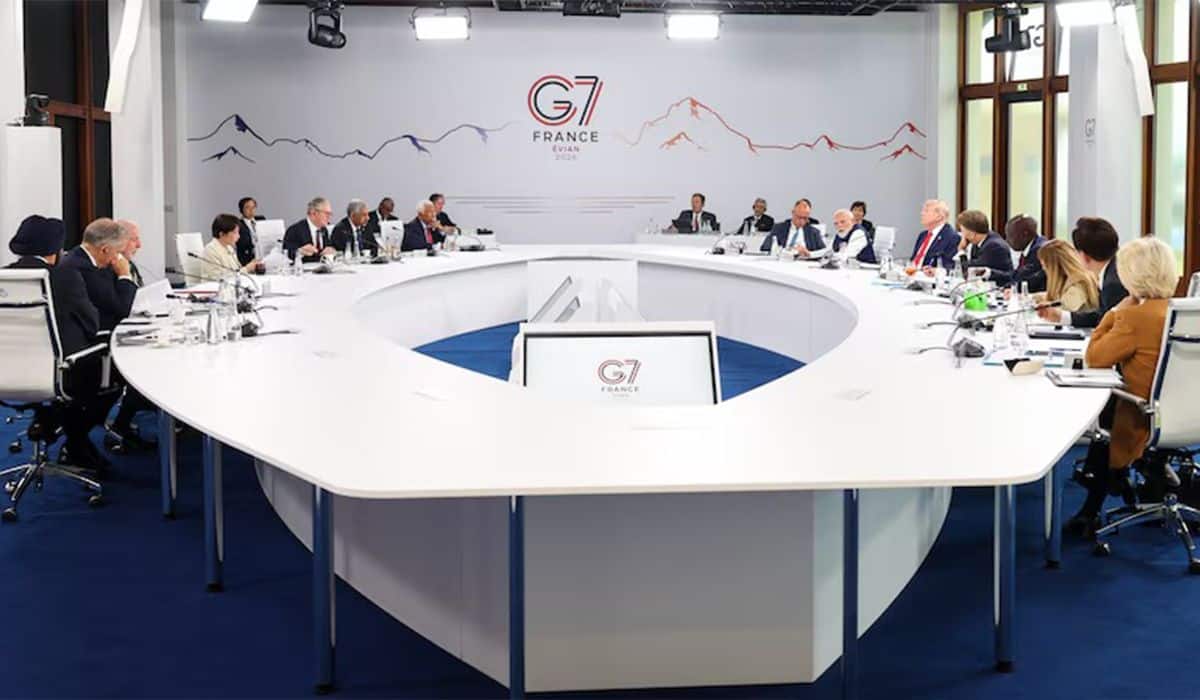 India’s growth story is a story of inclusion, scale and democratic empowerment for all humanity: PM Modi at G7 Summit Outreach Session 