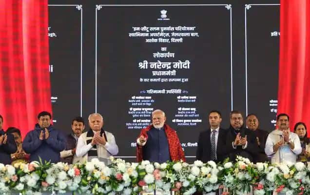 PM Modi inaugurates and lays foundation stone of multiple development projects in Delhi