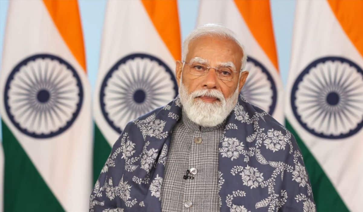 Prime Minister Shri Narendra Modi addresses the Wings India 2026 programme in Hyderabad via video conferencing
