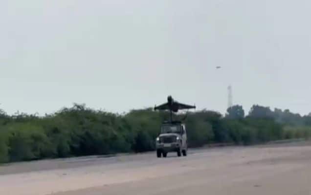 Kawa UAV successfully conducts maiden flight of jet-powered 'Divyastra Mk3' loitering munition