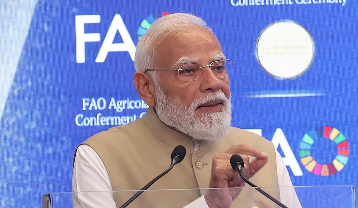 English Translation of Prime Minister's Acceptance Speech for the FAO Agricola Medal