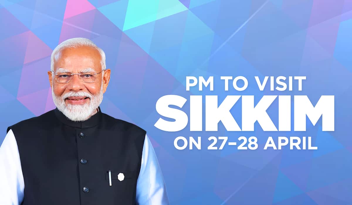 PM to visit Sikkim on 27–28 April