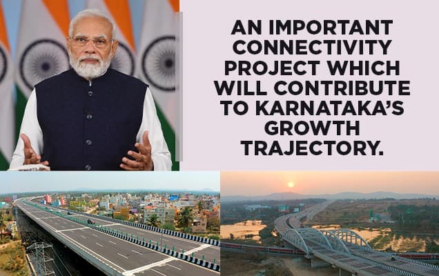 Bengaluru Mysuru Expressway will contribute to Karnataka’s growth trajectory: PM