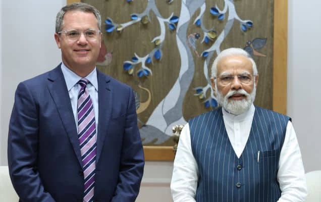 PM meets Walmart CEO, Mr. Doug McMillon