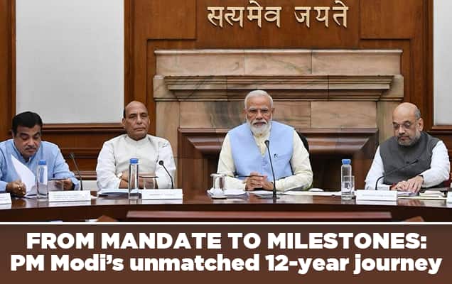 From mandate to milestones: PM Modi’s unmatched 12-year journey