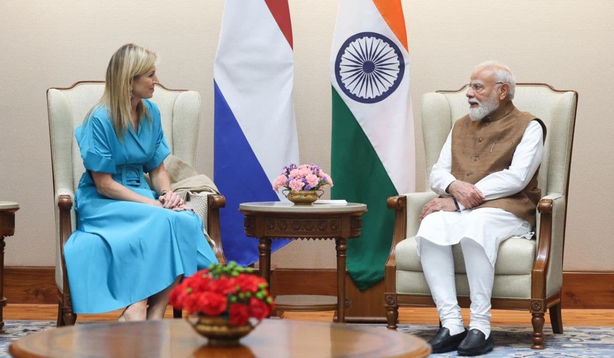 Her Majesty Queen Máxima of the Netherlands meets the Prime Minister