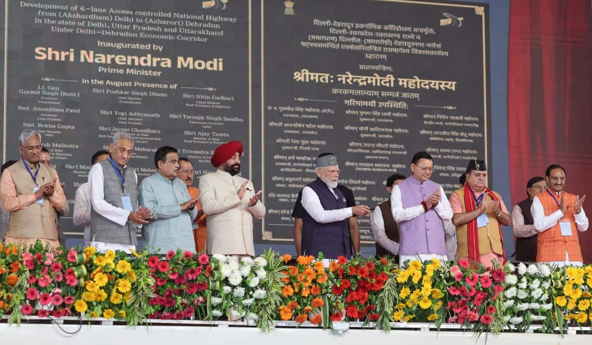 Prime Minister Shri Narendra Modi inaugurates Delhi–Dehradun Economic Corridor