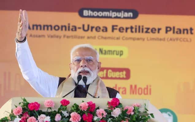 Congress settled illegal Bangladeshi migrants in Assam: PM Modi 