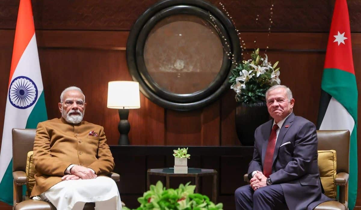 Prime Minister meets with His Majesty King Abdullah II of Jordan