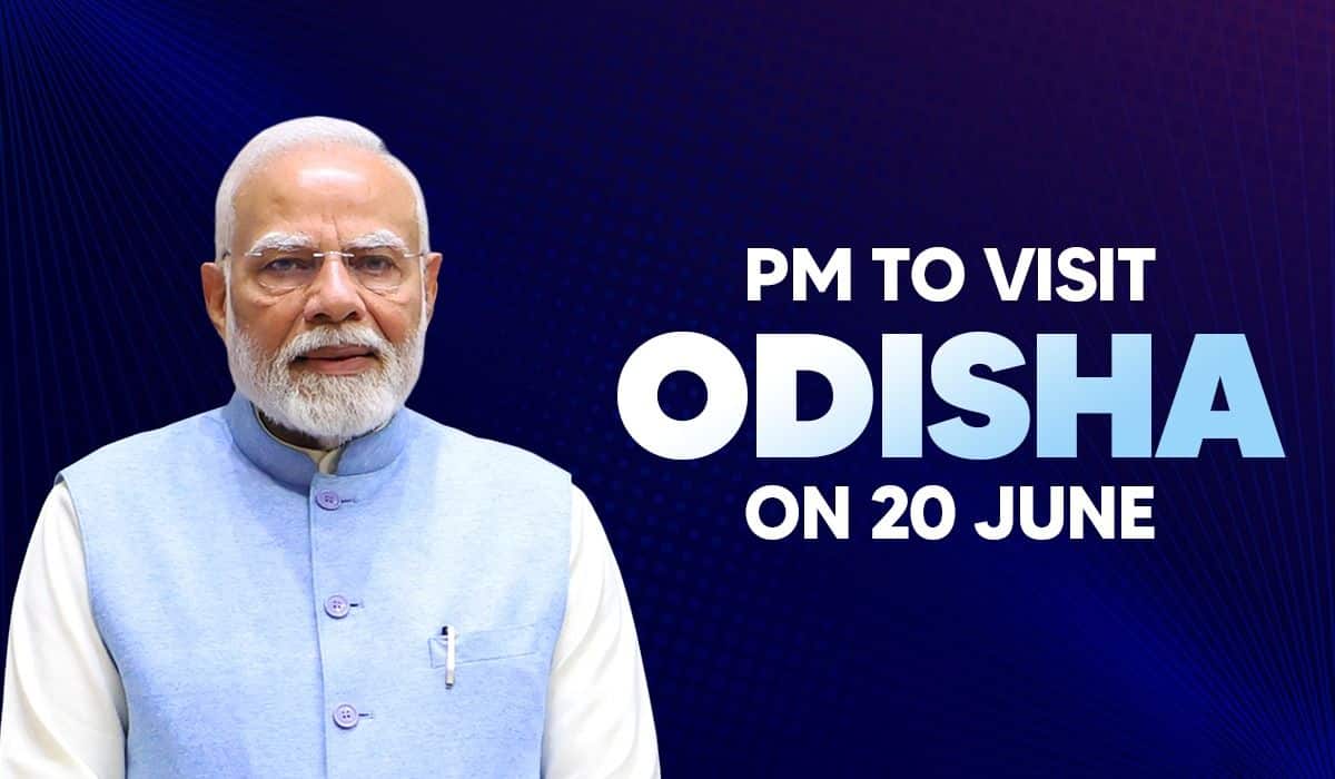 PM to visit Odisha on 20 June