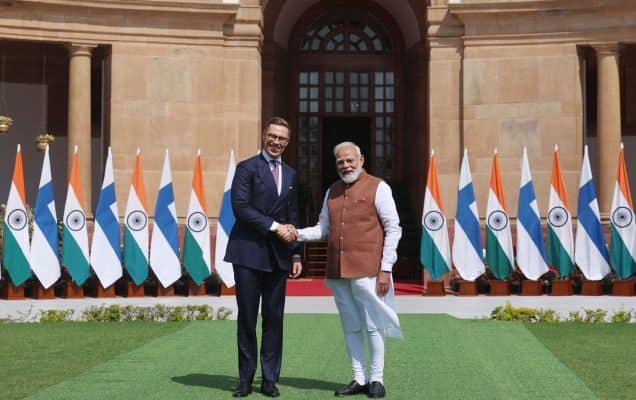 Finland reiterates support for Indias permanent UNSC membership as New Delhi welcomes Helsinkis interest in Indo-Pacific Oceans Initiative 