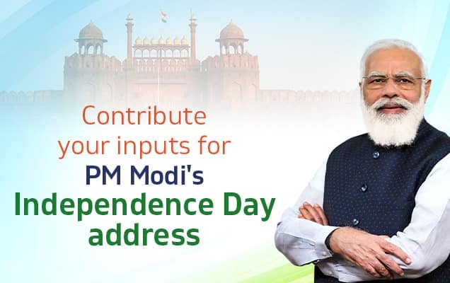 Your thoughts will reverberate from Red Fort: PM Narendra Modi invites suggestion for Independence Day speech