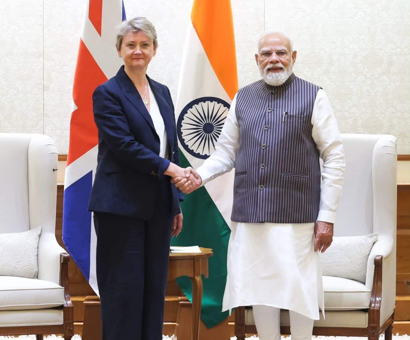 UK Foreign Secretary meets Prime Minister