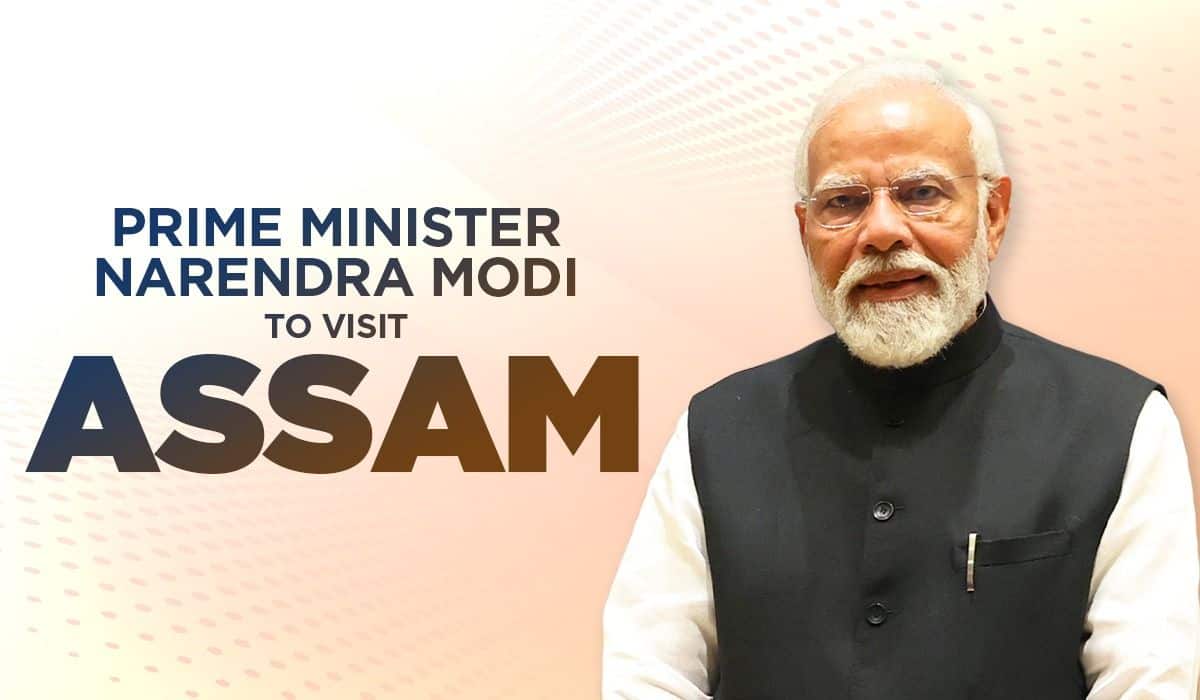 Prime Minister Narendra Modi to visit Assam