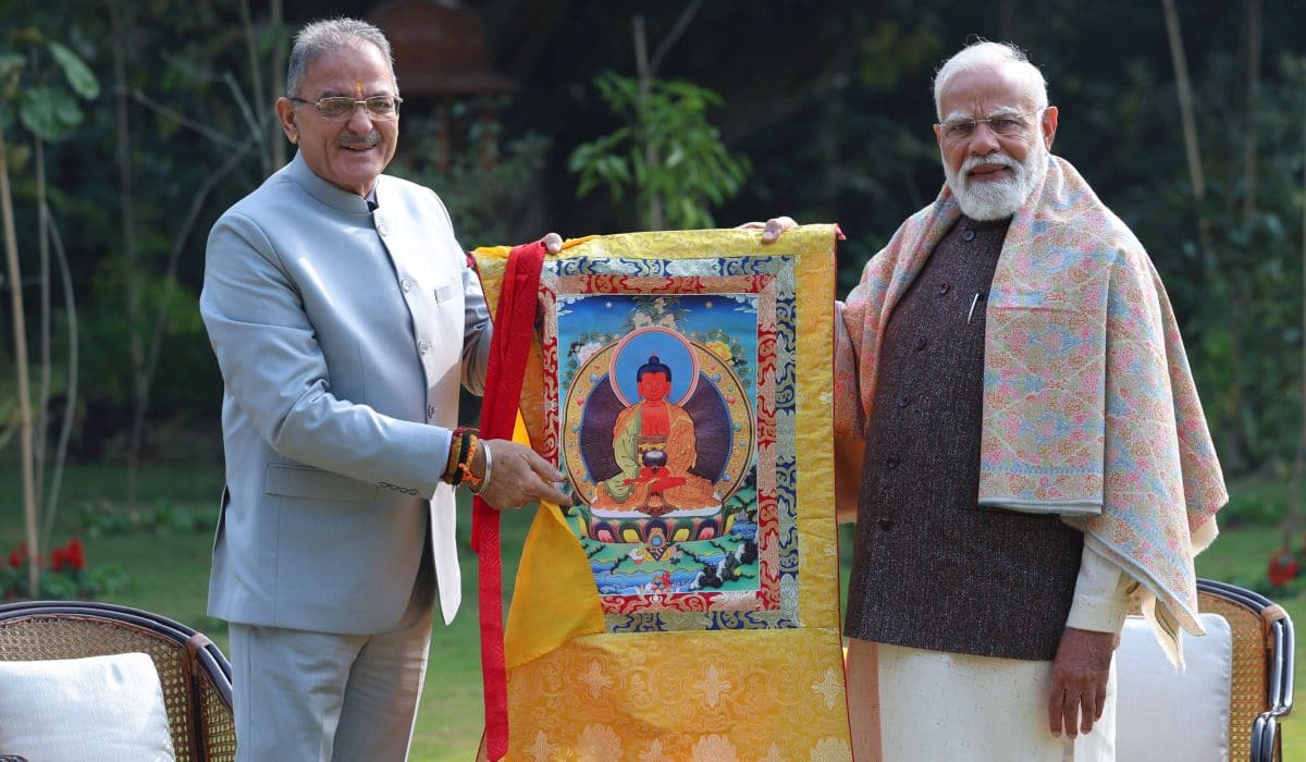 लद्दाख के उपराज्यपाल ने प्रधानमंत्री से मुलाकात की