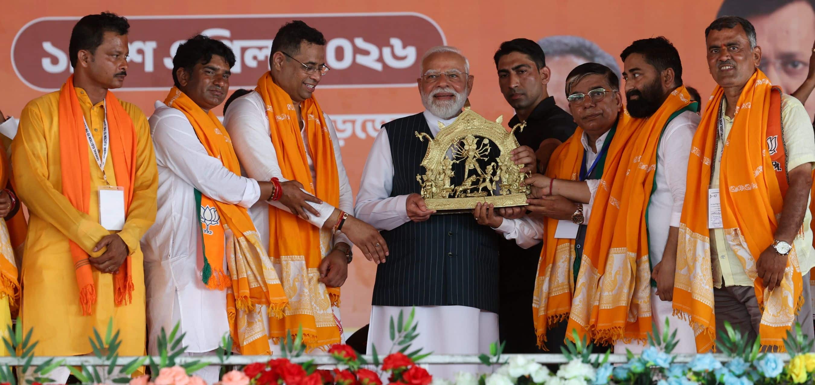 PM Modi’s enthusiastic rallies across West Bengal in Bishnupur, Purulia, Jhargram & Medinipur