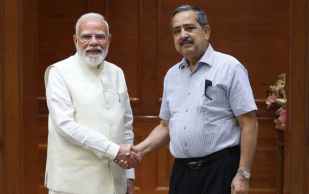 Will energise policymaking: PM Modi welcomes Ashok Lahiri as NITI Aayog Vice-Chairman 