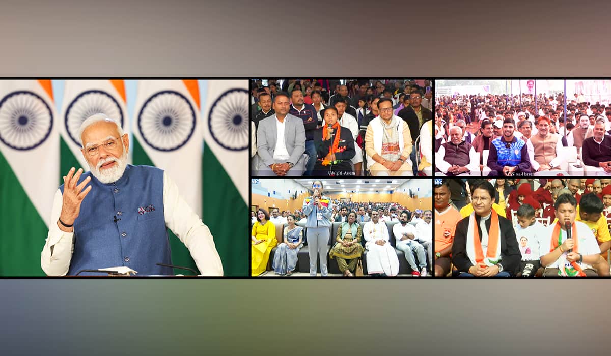 पीएम मोदी ने ‘सांसद खेल महोत्सव’ को संबोधित किया