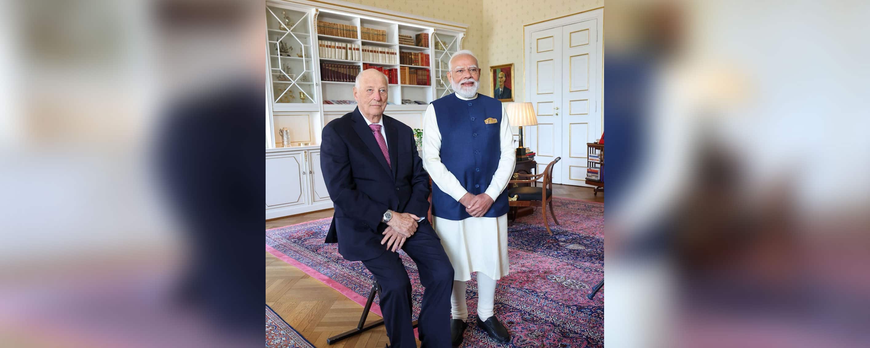 Prime Minister’s Audience with His Majesty King Harald V of Norway
