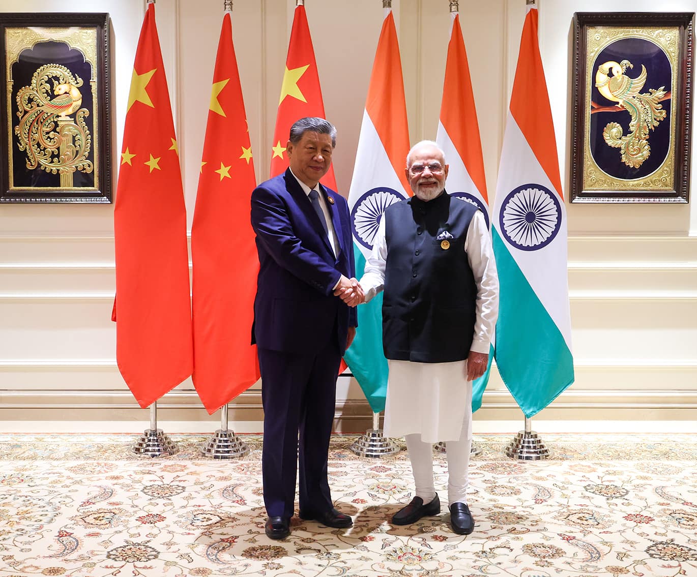 Prime Minister's bilateral meeting with Chinese President Xi Jinping