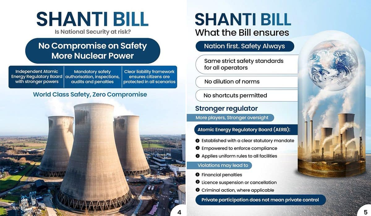 Prime Minister welcomes passage of SHANTI Bill by Parliament