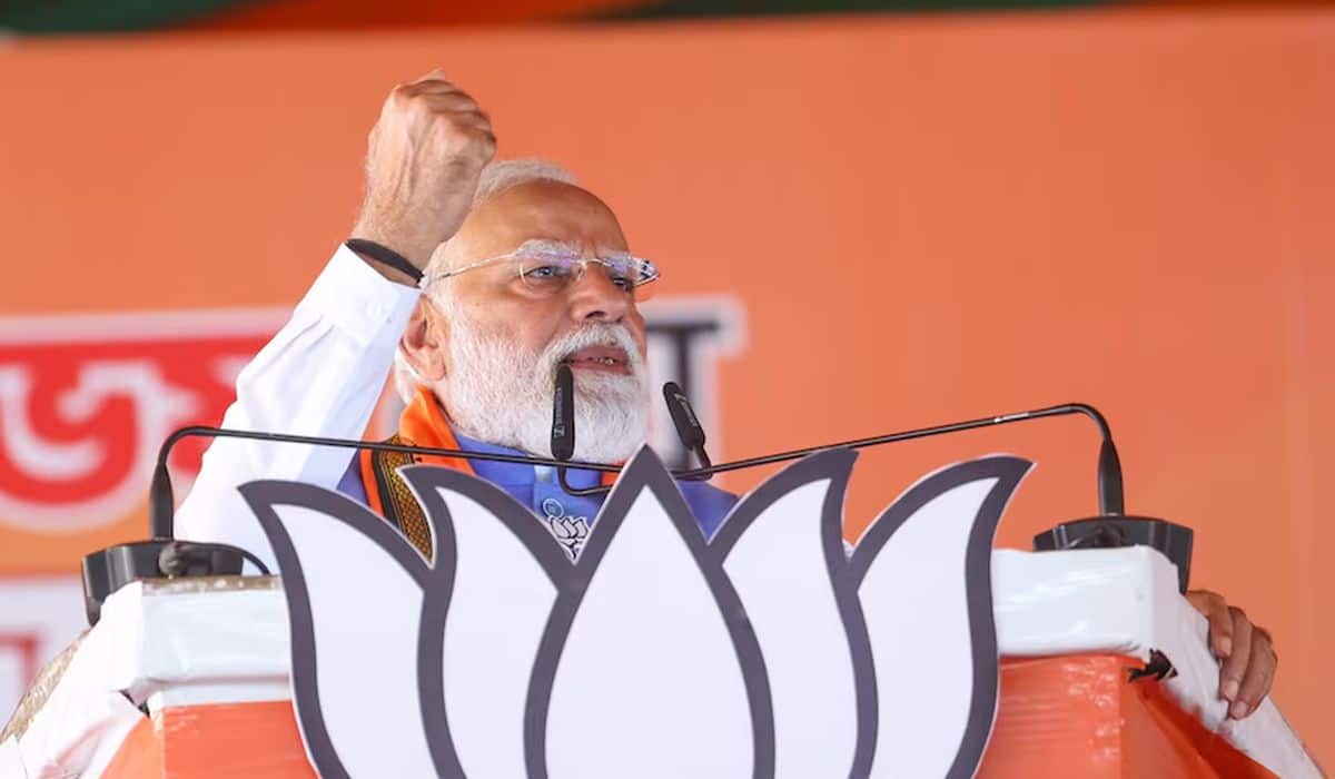 TMC’s 15 years of rule have only spread fear among people: PM Modi in Purba Bardhaman, West Bengal