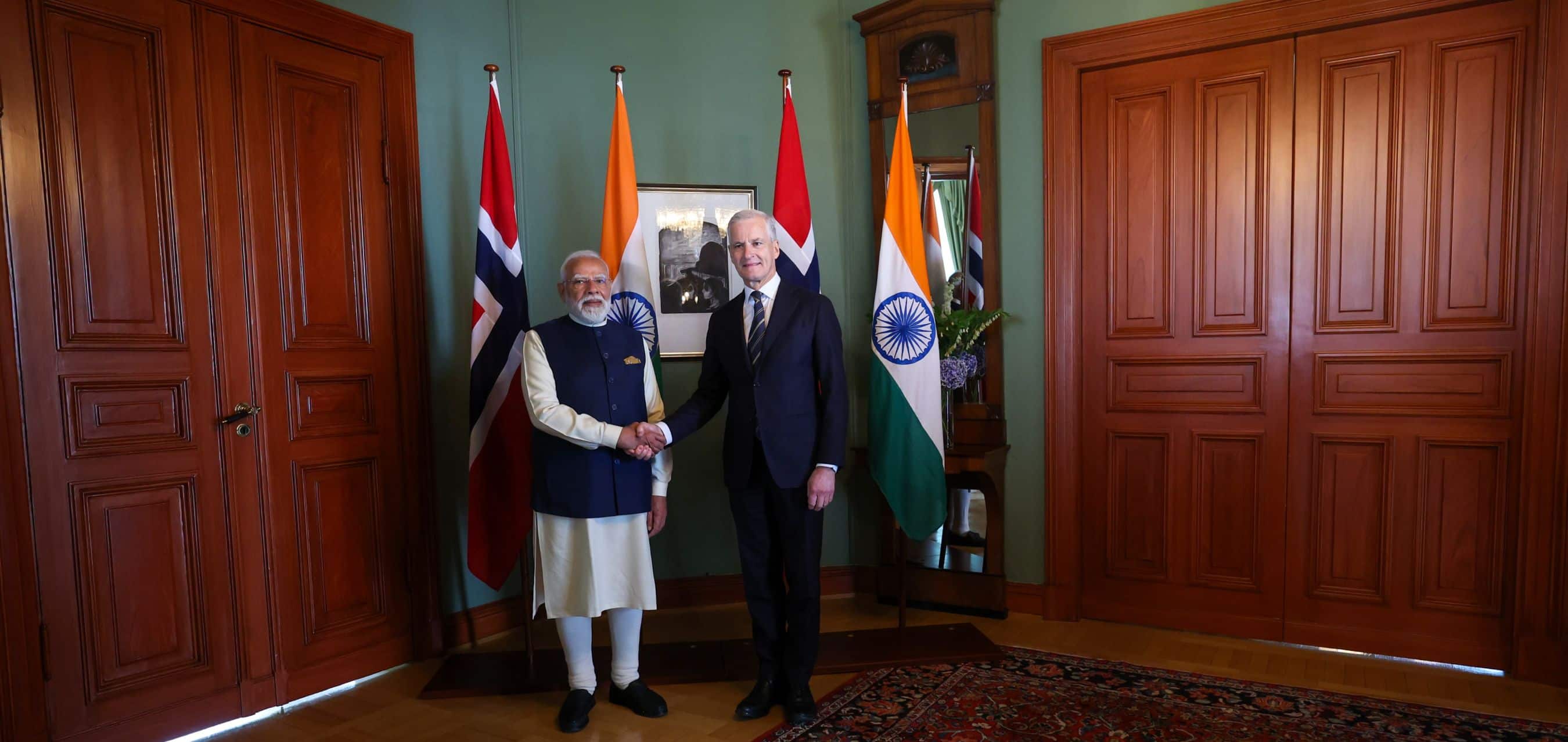 Prime Minister holds bilateral talks with Prime Minister of Norway