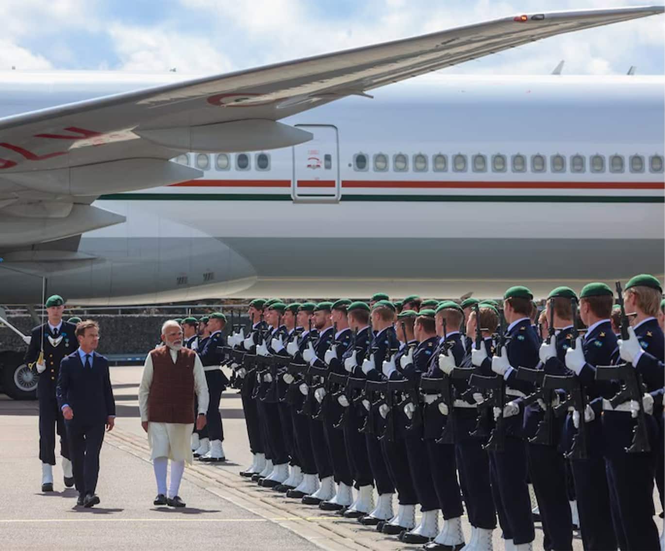 PM Modi arrives in Sweden