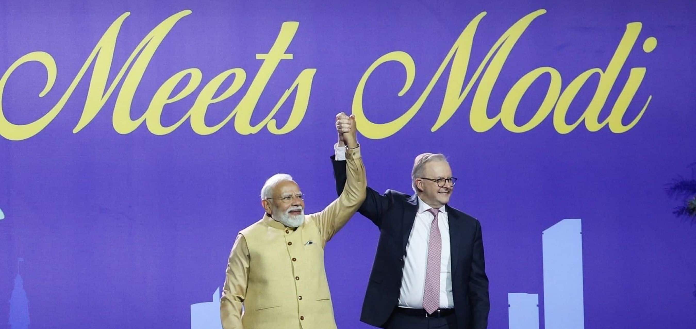 Prime Minister addresses the Indian Diaspora in Australia