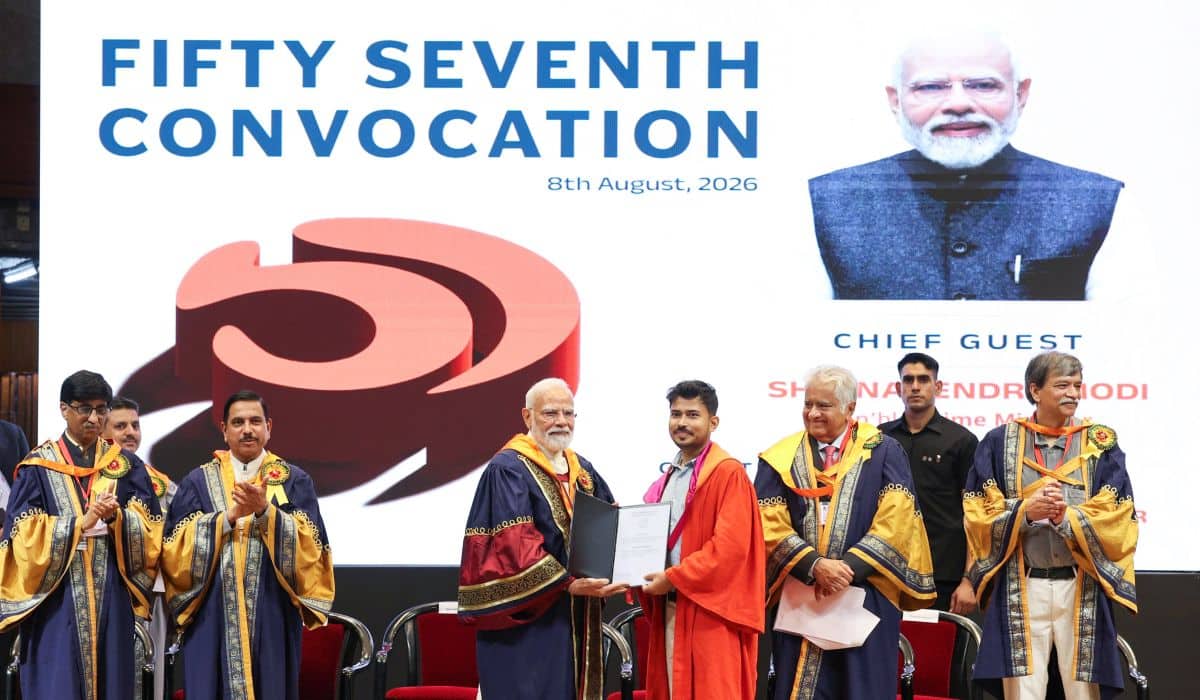 PM Modi addresses the 57th Convocation Ceremony of IIT Delhi