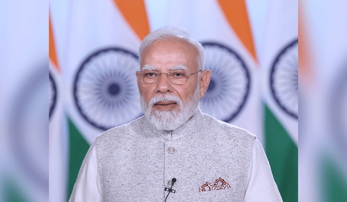 Prime Minister Shri Narendra Modi addresses the International Space Summit in Paris, France
