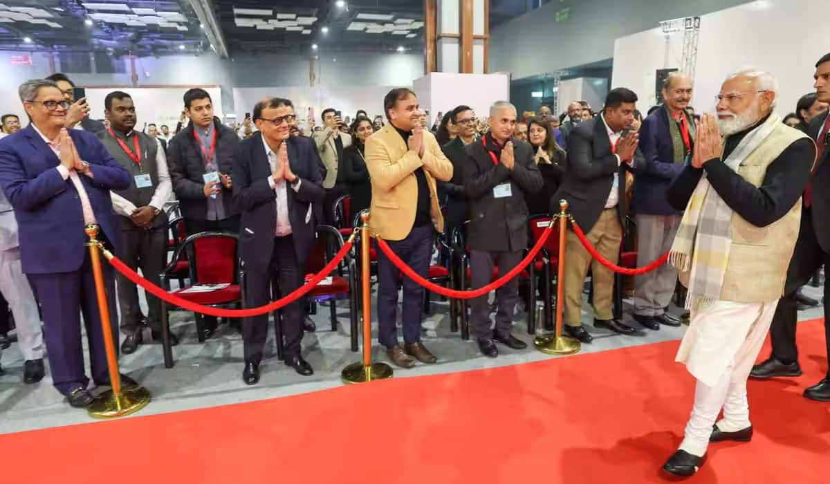 PM Modi addresses the programme marking a decade of Startup India in New Delhi