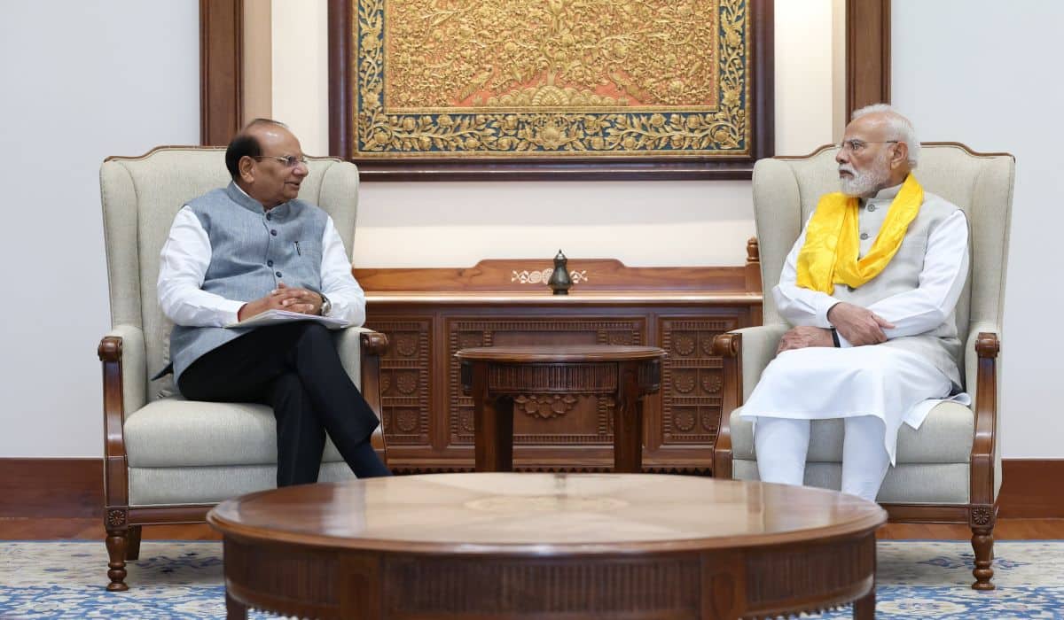 Lieutenant Governor of Ladakh meets Prime Minister