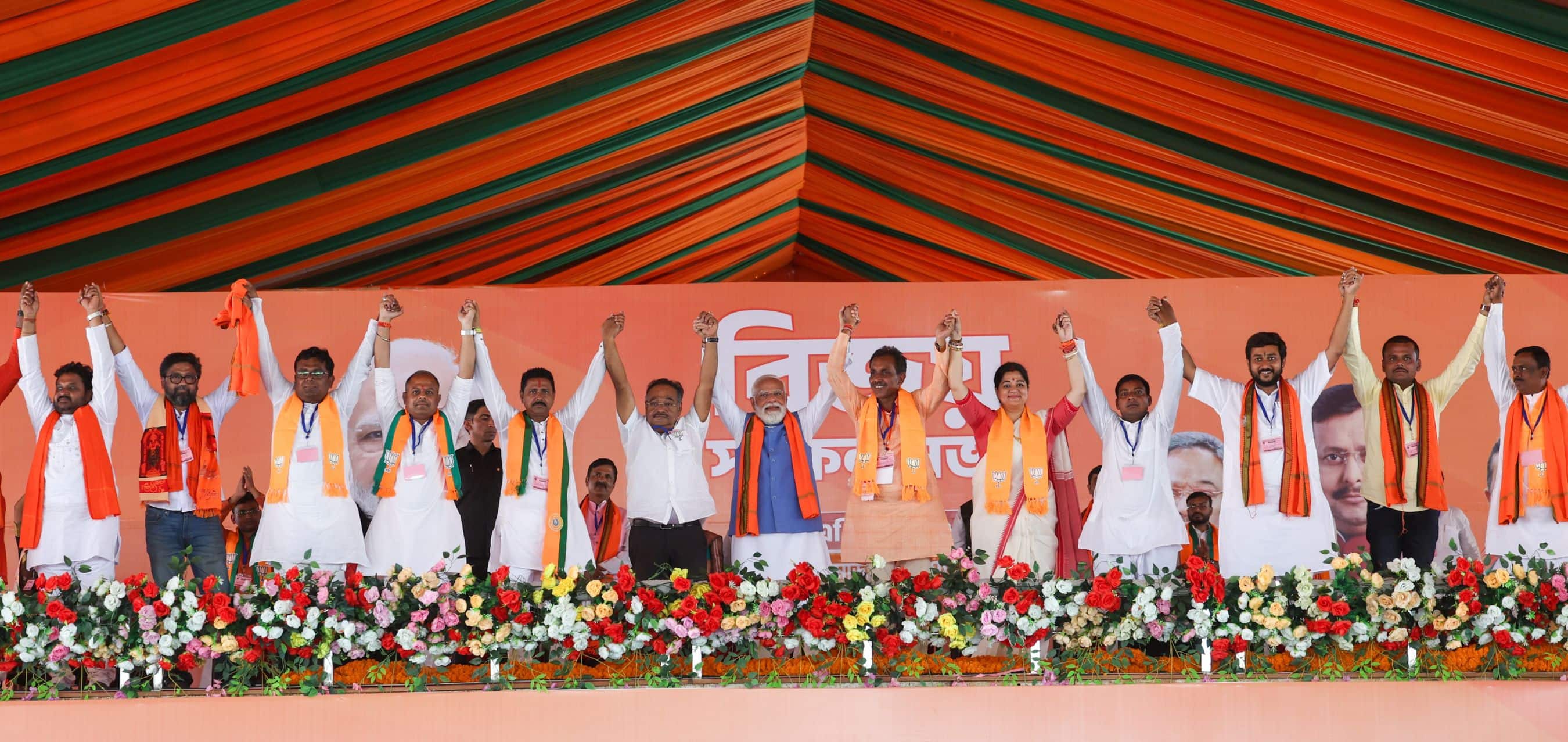 PM Modi's massive public meeting in Purba Bardhaman, West Bengal