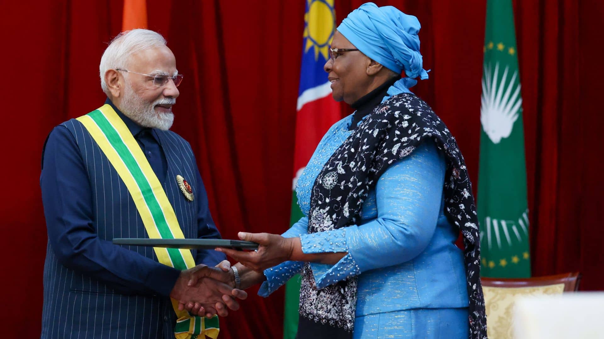 Prime Minister conferred with Namibia’s highest civilian award 
