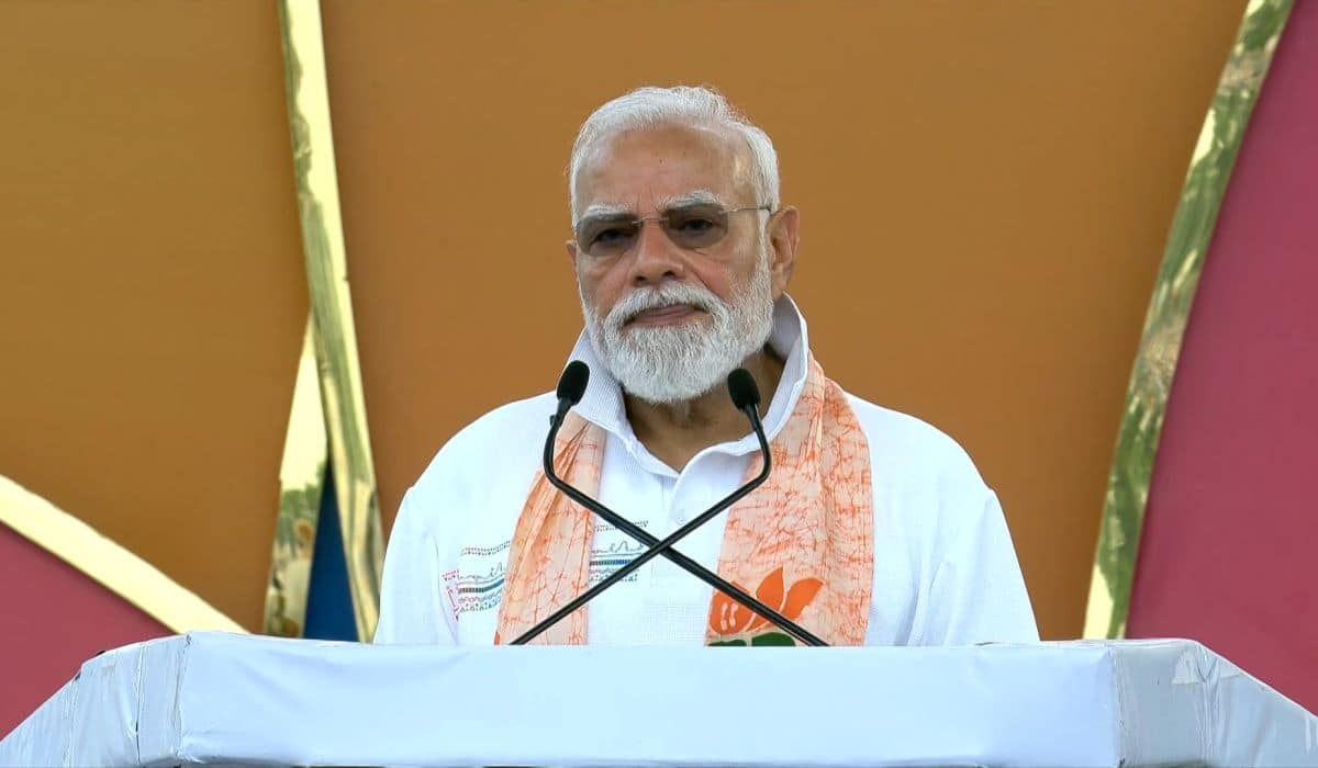 Prime Minister Naremdra Modi takes part in 12th International Day of Yoga celebrations in Kolkata, West Bengal