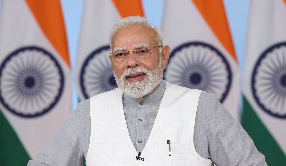 PM Modi addresses foundation stone laying ceremony of Sardardham - II, Kanya Chhatralaya, Ahmedabad