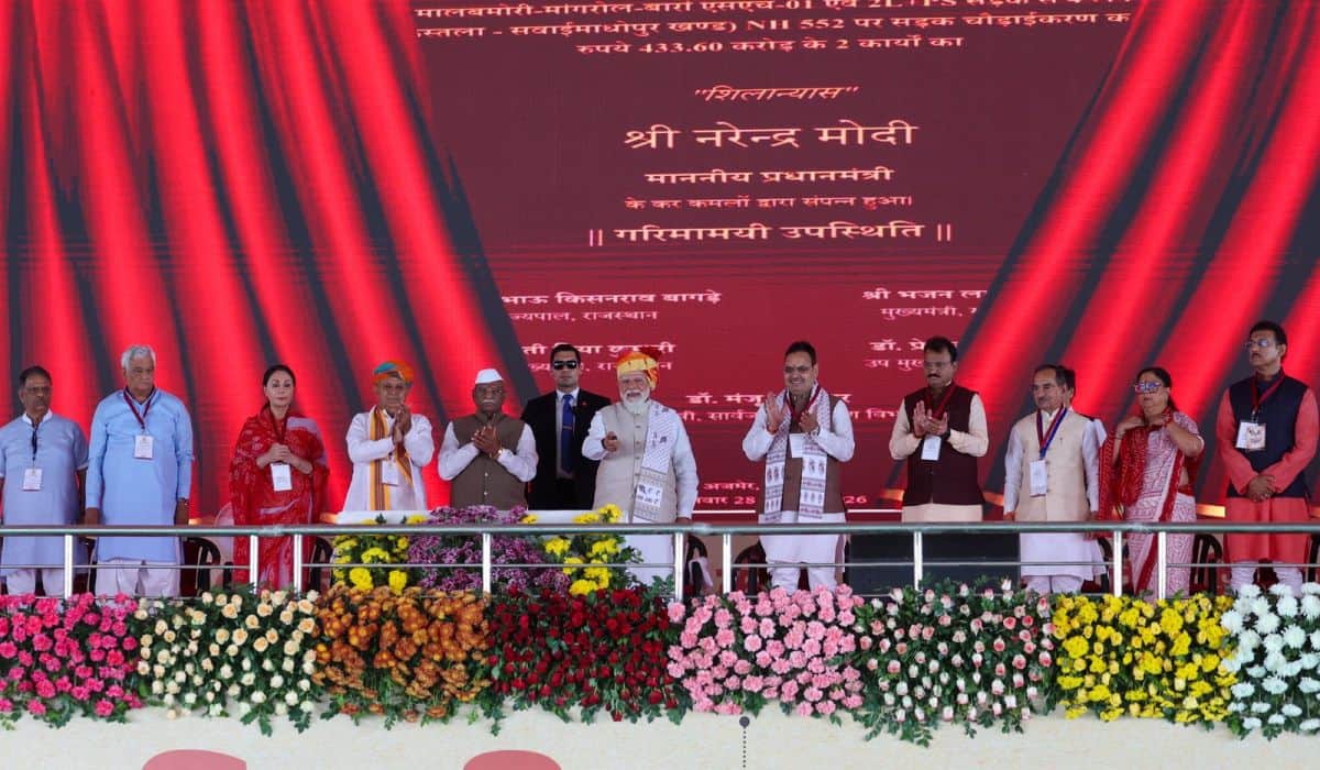 PM Modi launches Nationwide HPV Vaccination Campaign and Development Projects Worth ₹17,000 Crore in Ajmer, Rajasthan