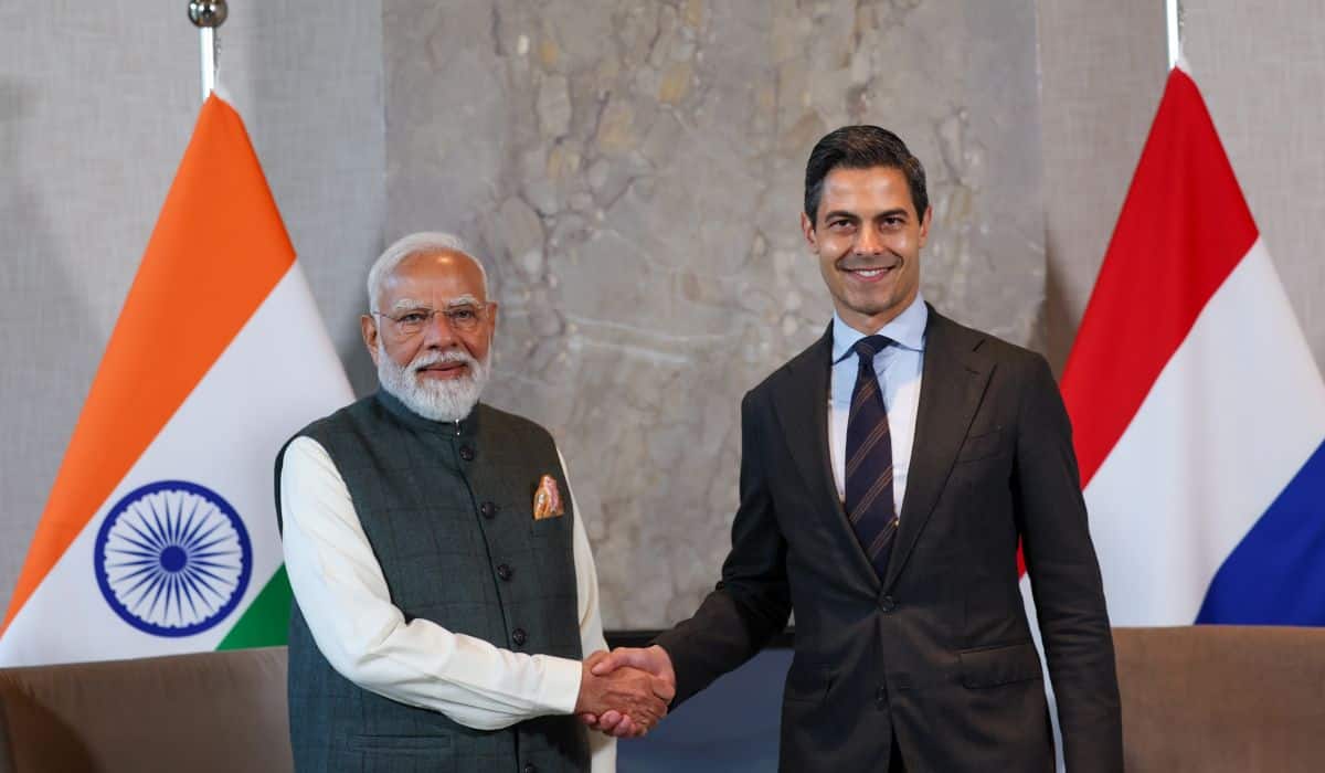Modi in Netherlands