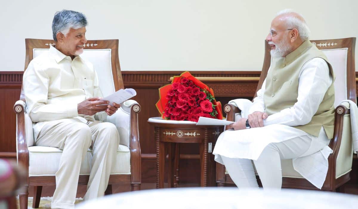 Chief Minister of Andhra Pradesh meets the Prime Minister
