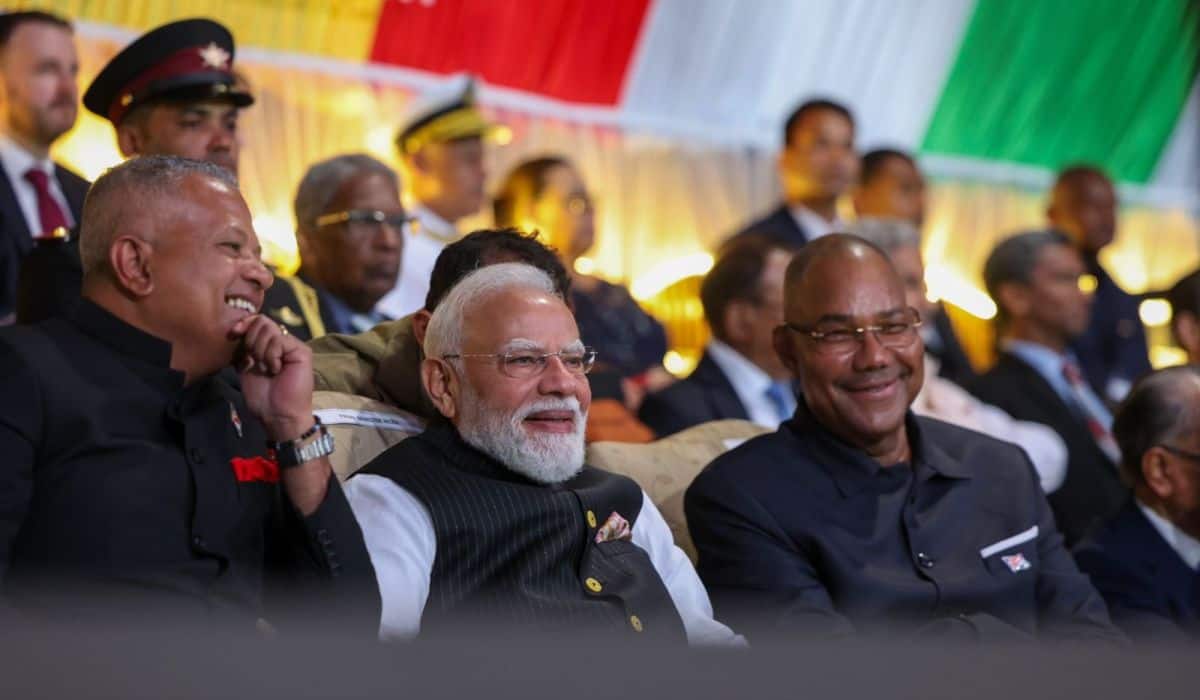 Prime Minister attends the 50th Anniversary celebrations of Independence of Seychelles